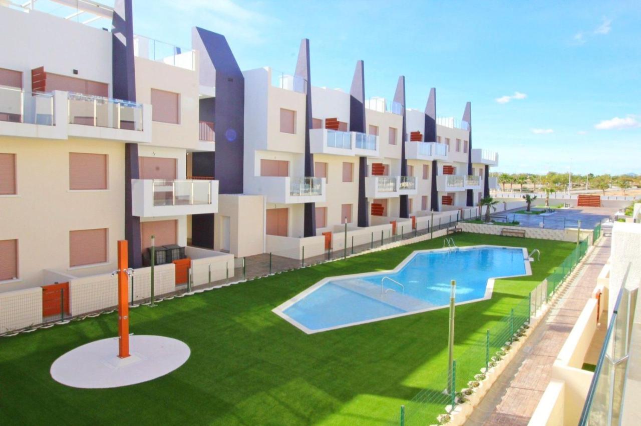 Bianca Beach 222 - Mil Palmeras, Vista Piscina Y Mar Torre de la Horadada Exteriör bild